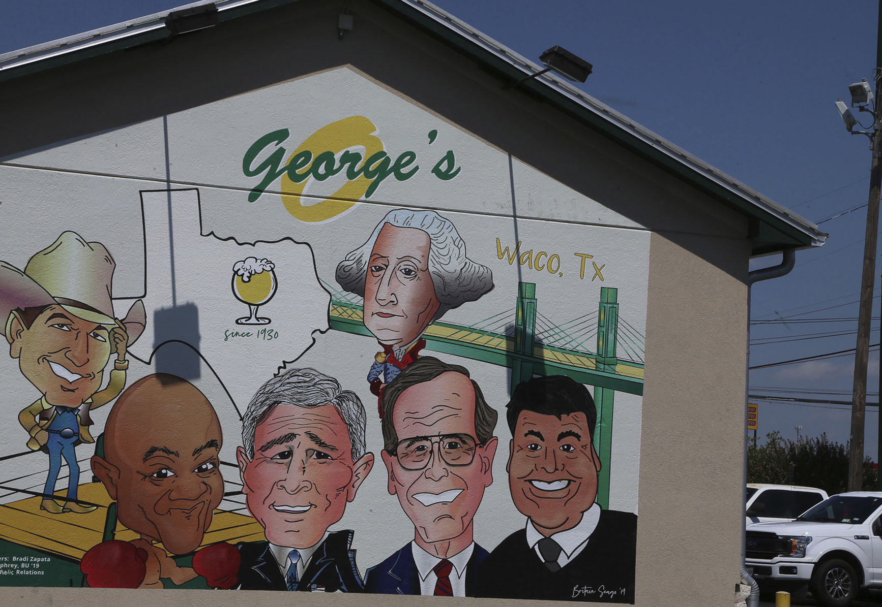 ODD Restaurant Mural Georges